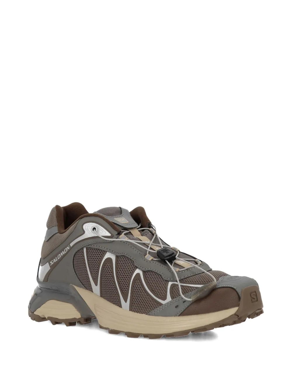 Salomon XT-Whisper stoffen sneakers Bruin
