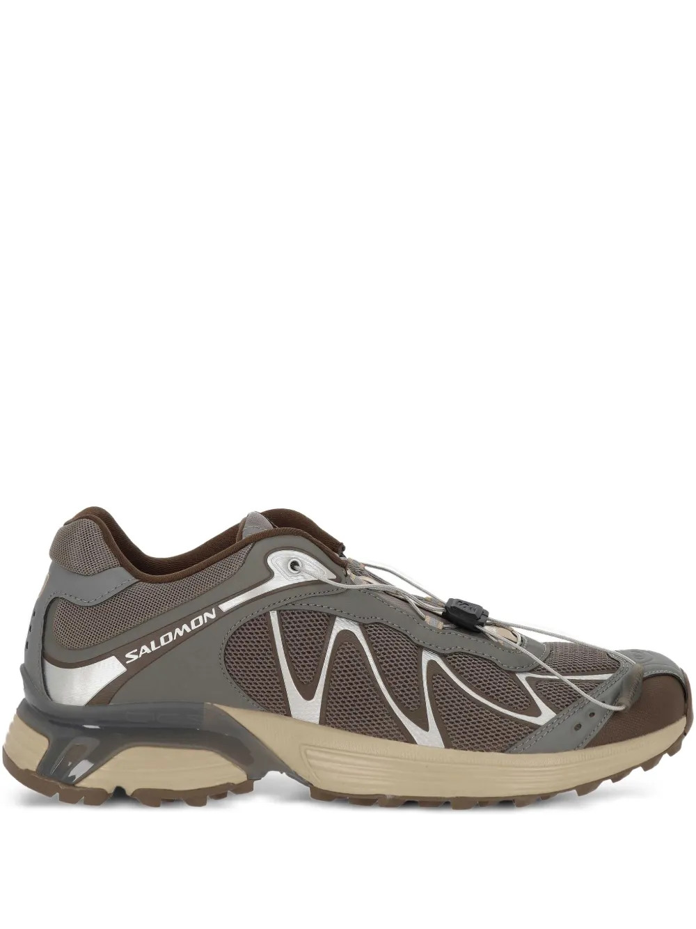 Salomon XT-Whisper stoffen sneakers Bruin