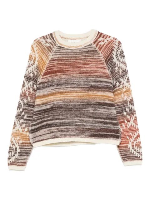 Ba&Sh Gestreifter Clodie Pullover