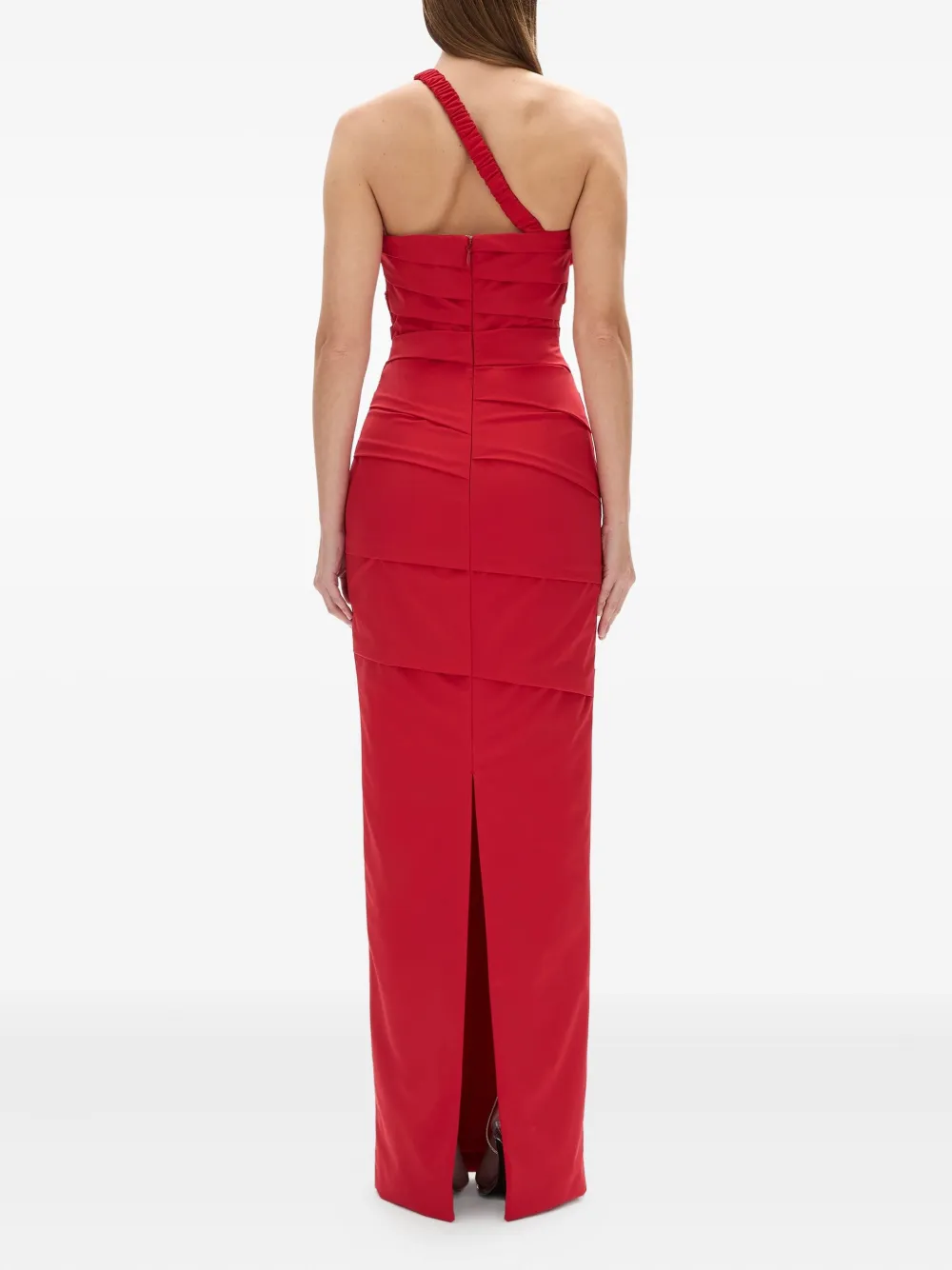 Freda One-Shoulder Gown