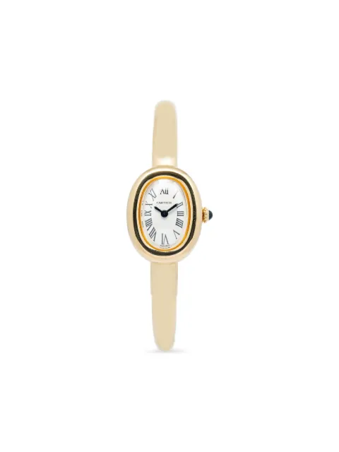 Cartier 18K yellow gold Baignoire 18mm
