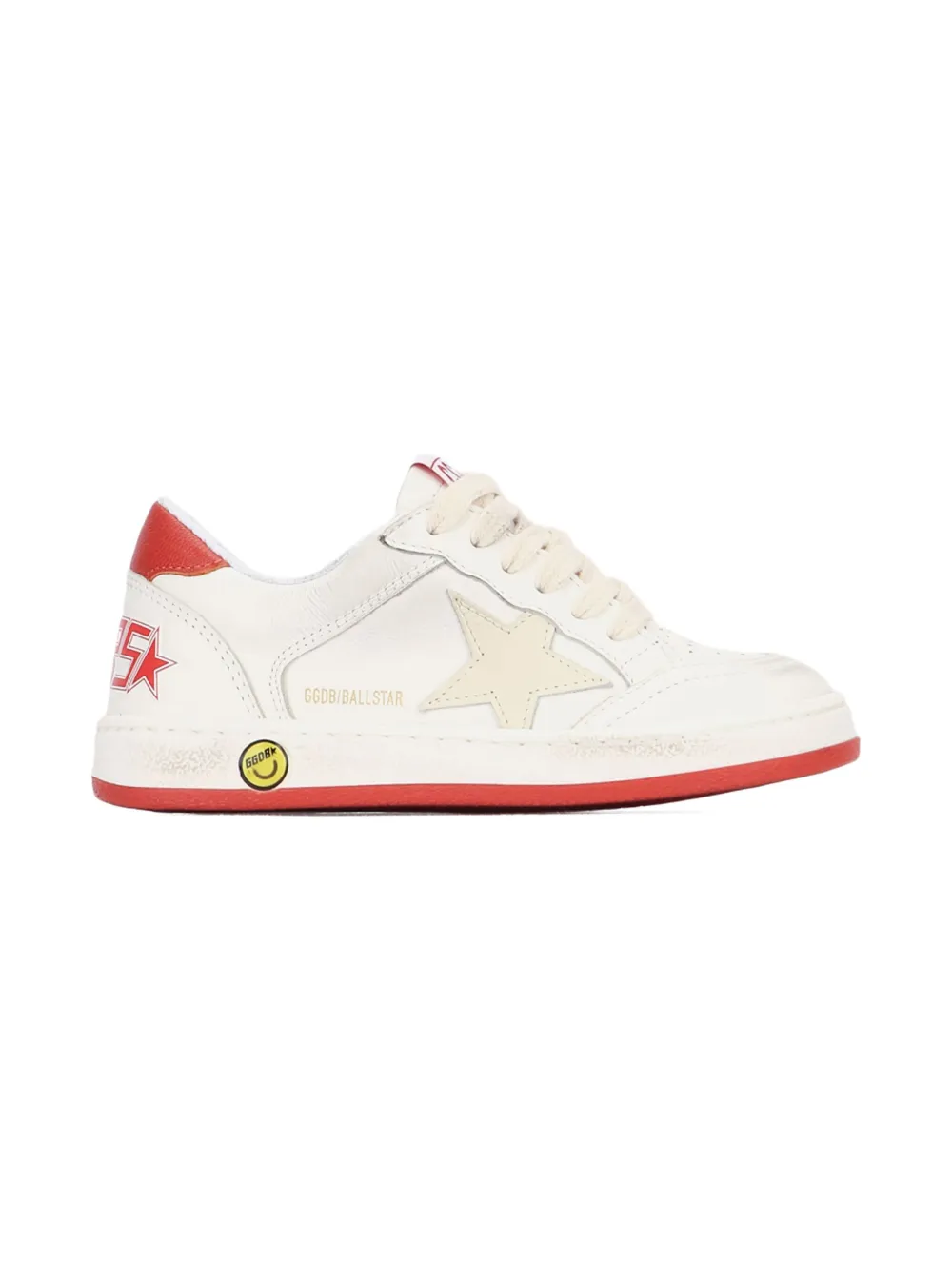 Golden Goose Kids Ball Star Double Quarter sneakers - Wit