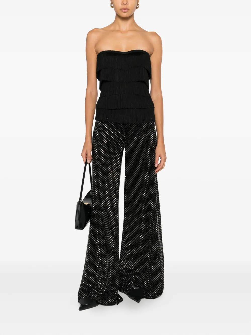 Alice + olivia Broek met studs - Zwart