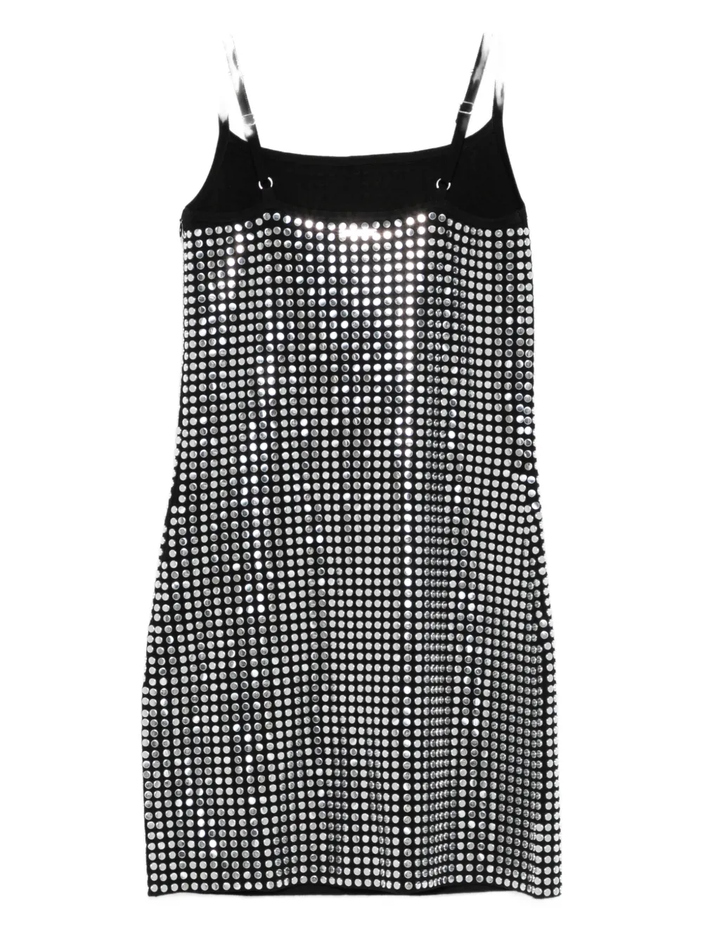 Michael Kors tacks-embellished mini dress - Zwart
