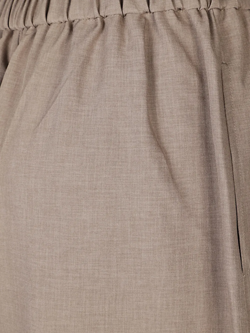 The Frankie Shop Baxter elastische broek Beige