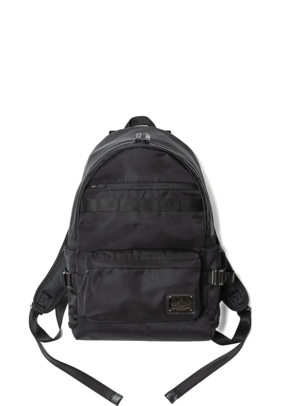 Makavelic mochila con bolsillo y cierre | negro | Image 1