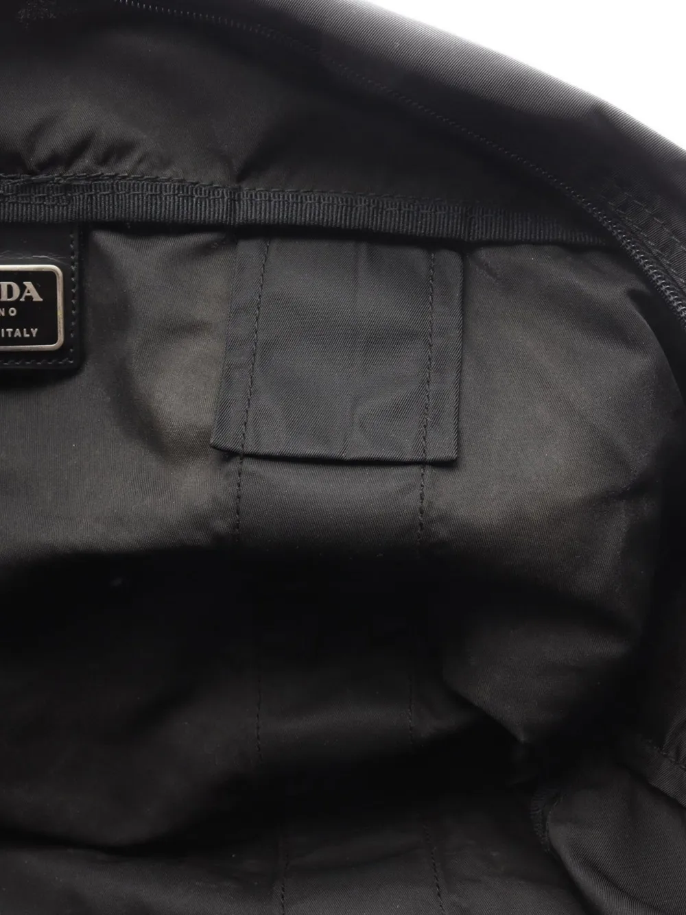 Pre-owned Prada 2013-2025 Tessuto Travel Bag In Black