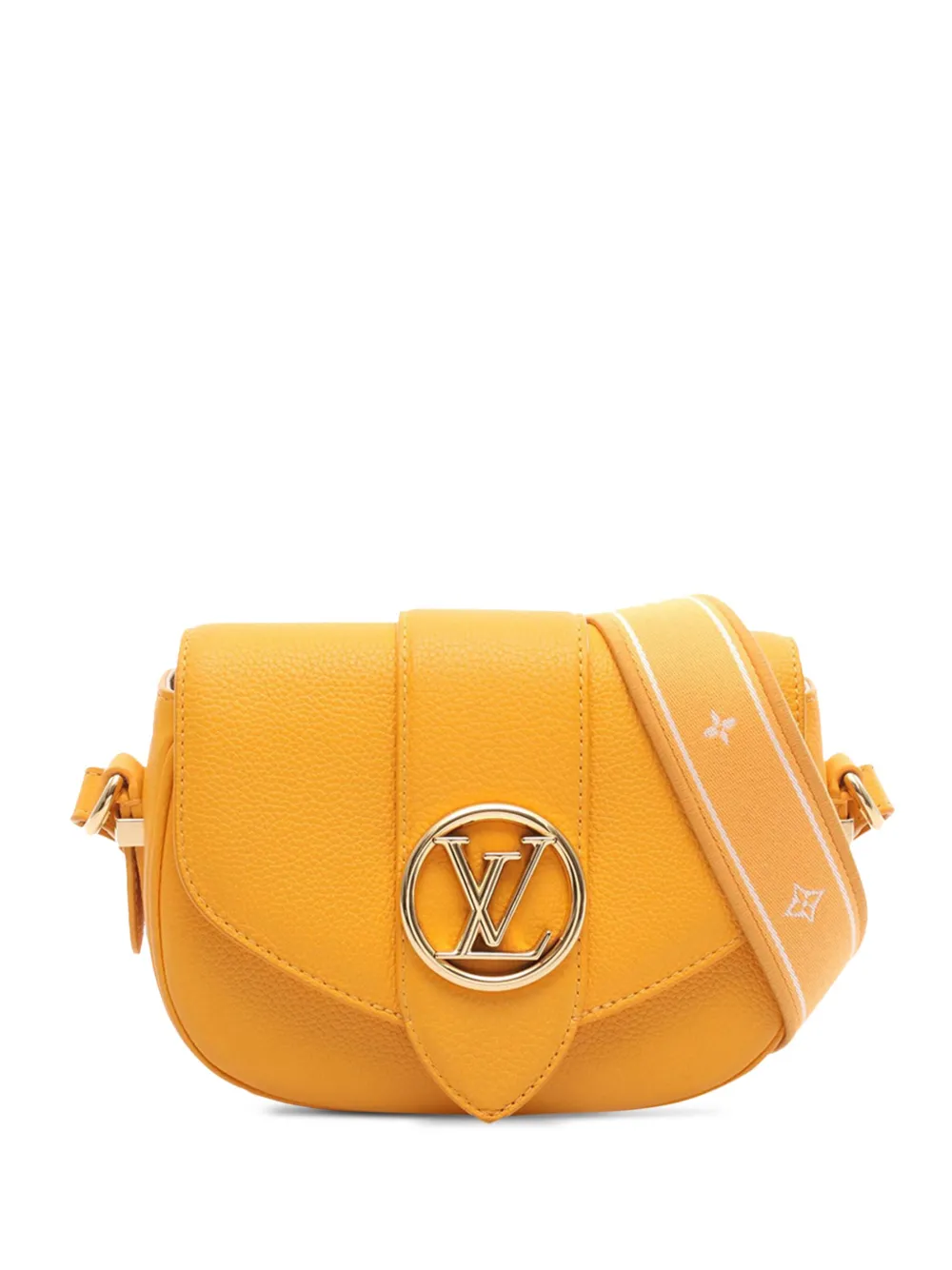 Louis Vuitton Pre-Owned 2021-2025 グレインカーフ LV ポンヌフ ソフト PM ショルダーバッグ - Louis Vuitton Pre-Owned 2021-2025 グレインカーフ LV ポンヌフ ソフト PM ショルダーバッグ -