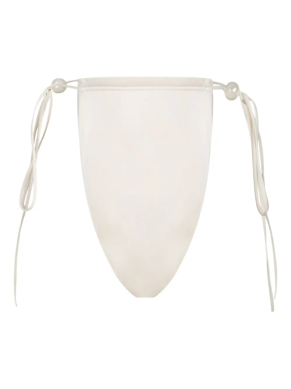 Magda Butrym Halterneck Bikini Top In Neutral