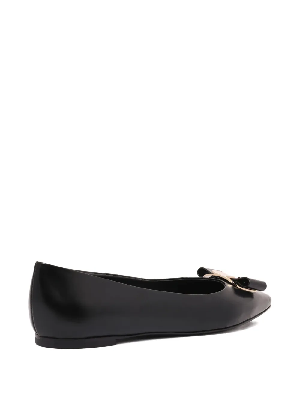 Ferragamo Vara ballerina's met strik Zwart