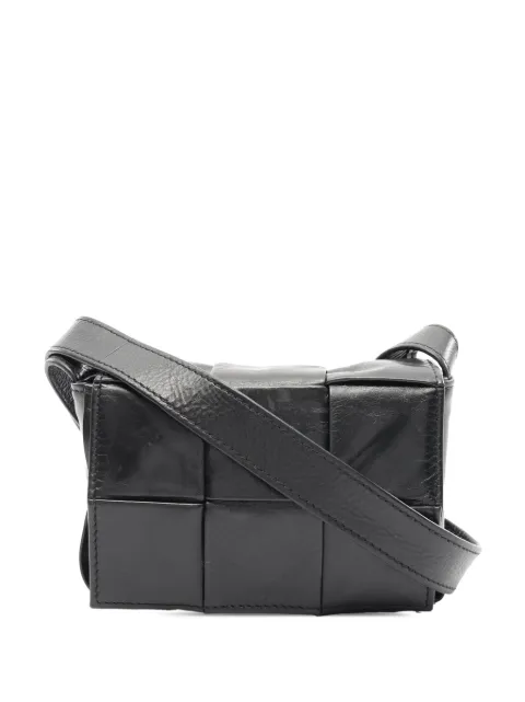 Bottega Veneta Pre-Owned bandolera Cassette de piel de napa con diseño Intrecciato 2012-2025