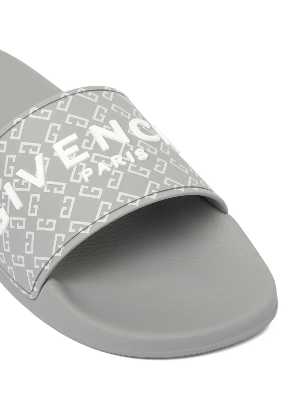 Givenchy Slippers met logopatroon Grijs