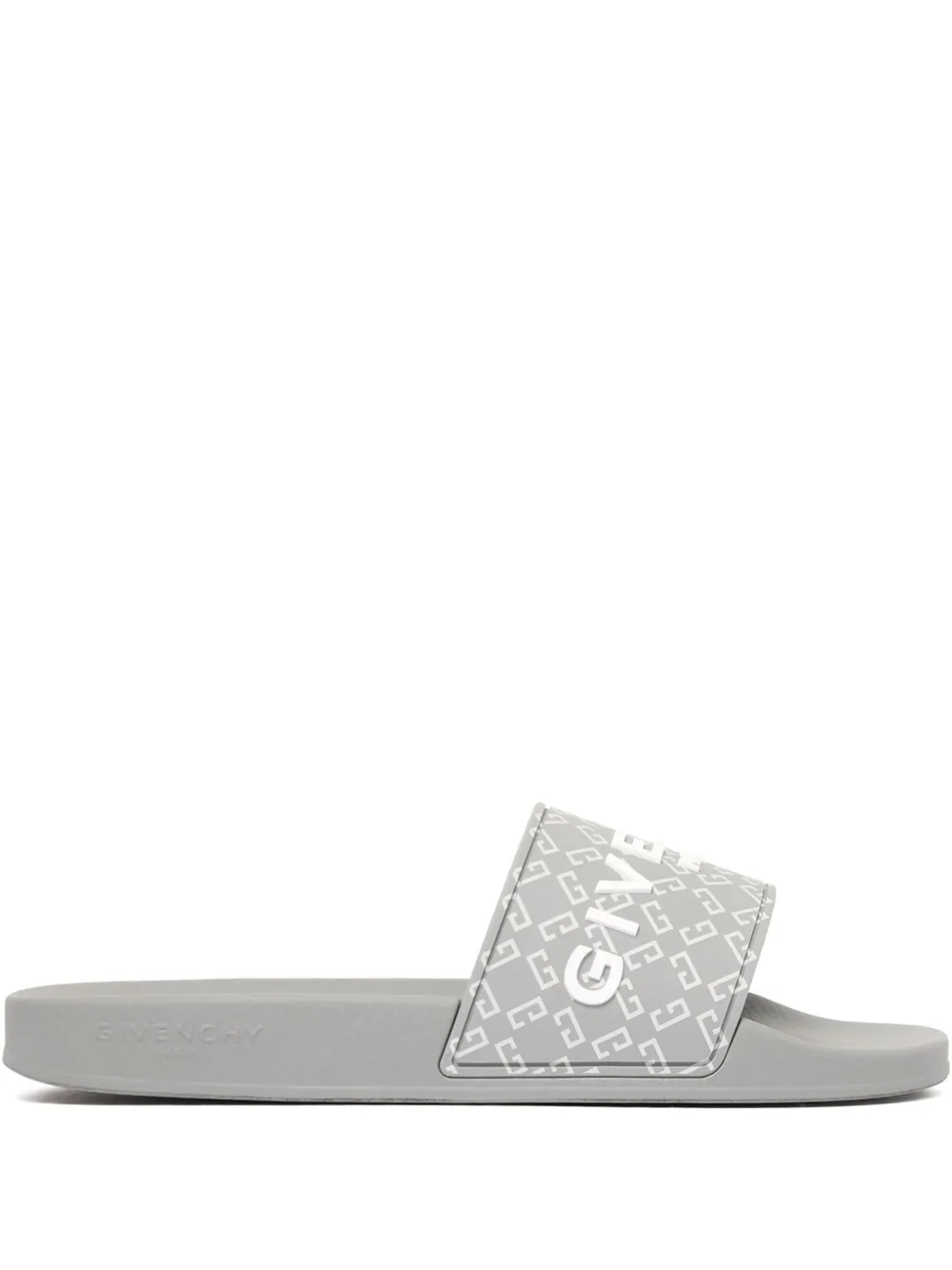 Givenchy logo pattern slides | Grey | Image 1
