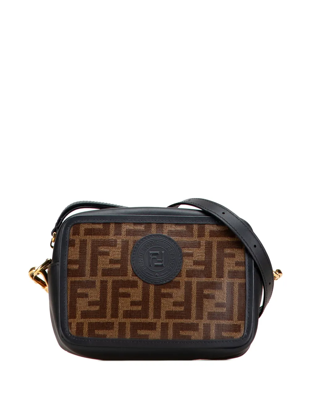 Fendi Pre-Owned 2018-2025 Zucca Coated Canvas Camera crossbody bag | Brown | Image 1