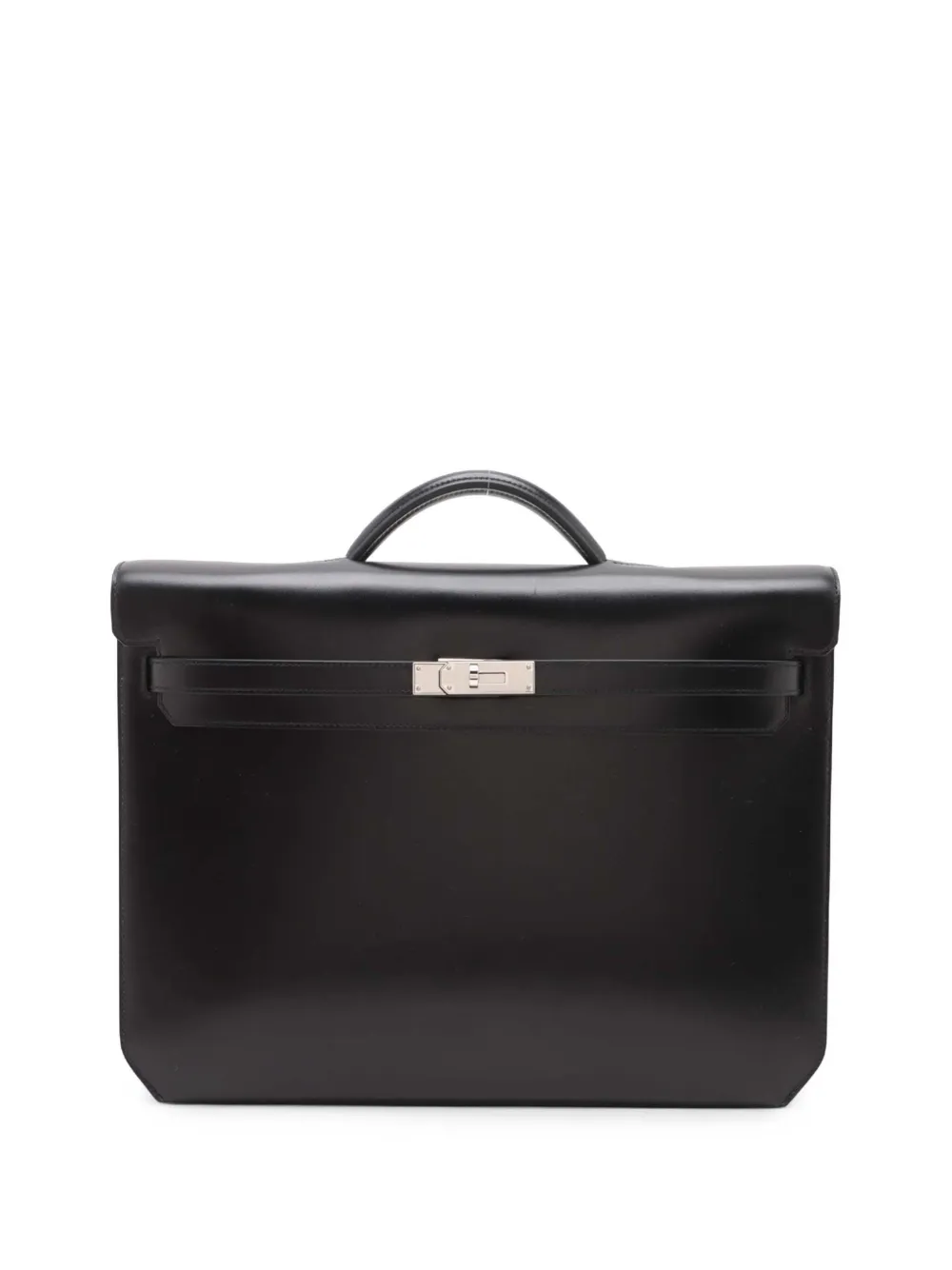 Hermès Pre-Owned 2024 タデラクト ケリー デペッシュ 36 ビジネスバッグ | ブラック | Image 1