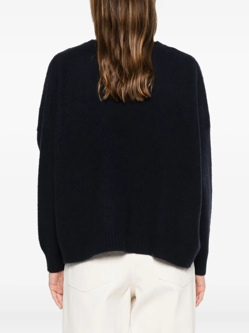 Avant Toi V-neck Sweater In Blue