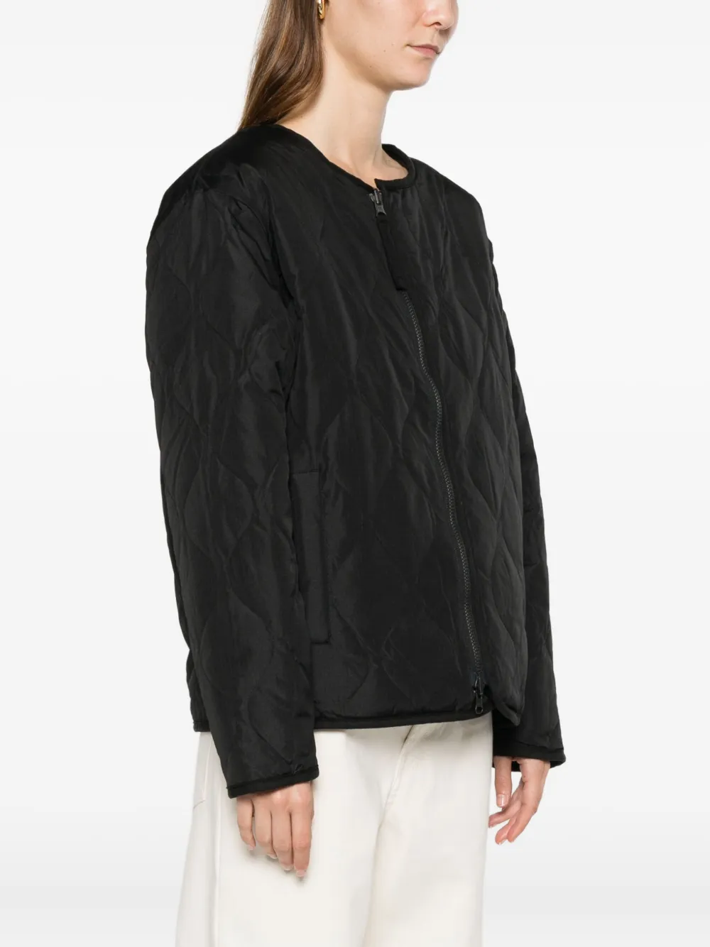 Taion Zip-fastening Jacket In Black