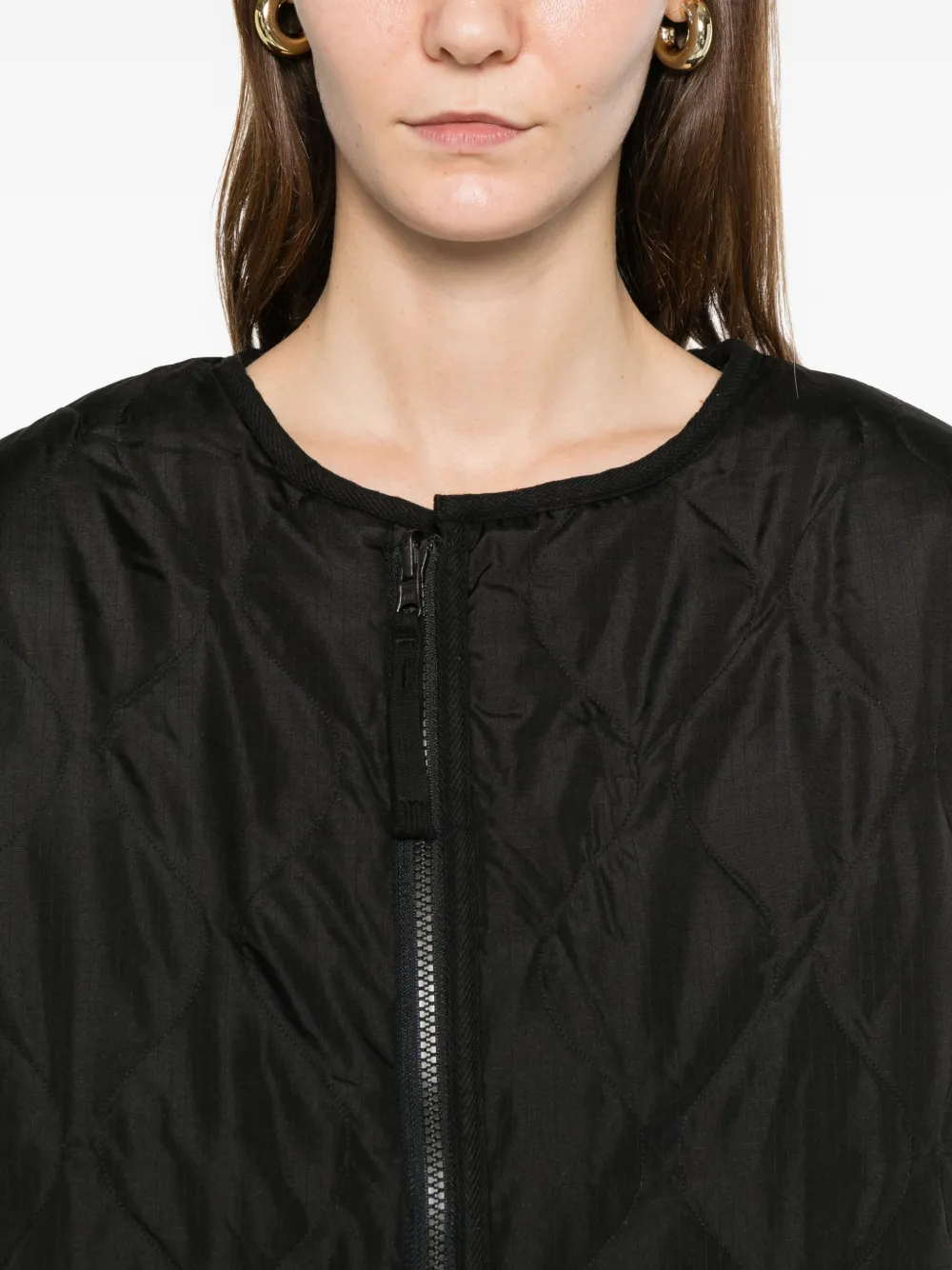 Taion Zip-fastening Jacket In Black