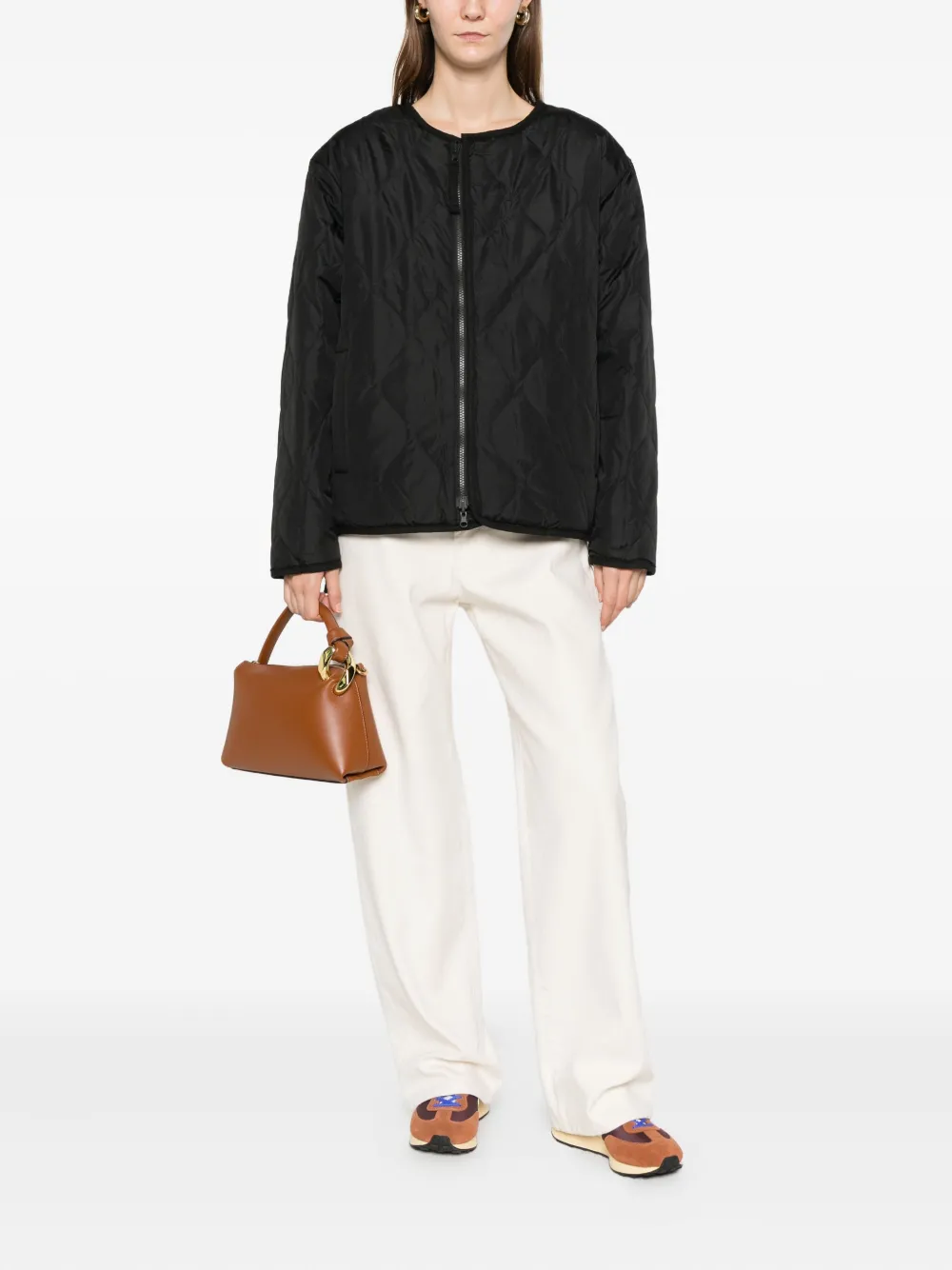 Taion Zip-fastening Jacket In Black