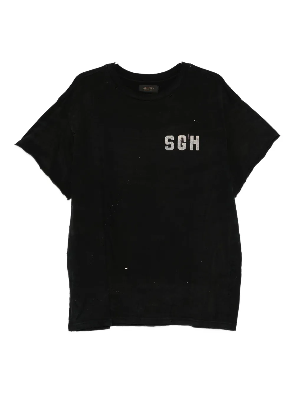 SCHAEFFER'S GARMENT HOTEL T-shirt in cotone - Nero