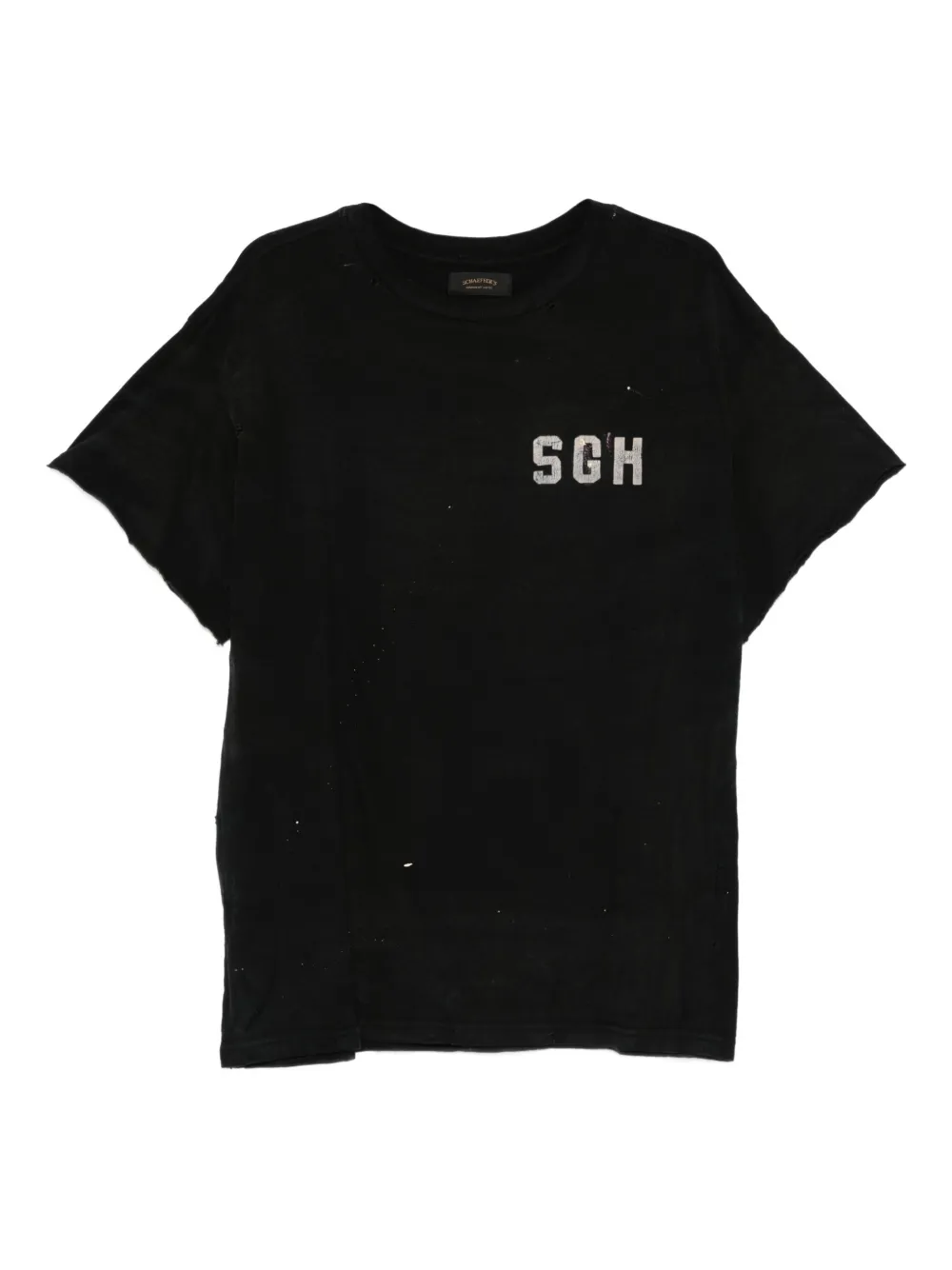 SCHAEFFER'S GARMENT HOTEL playera de algodón | negro | Image 1
