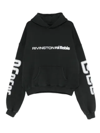 RIVINGTON ROI REBIS グラフィック パーカー | ブラック | FARFETCH JP