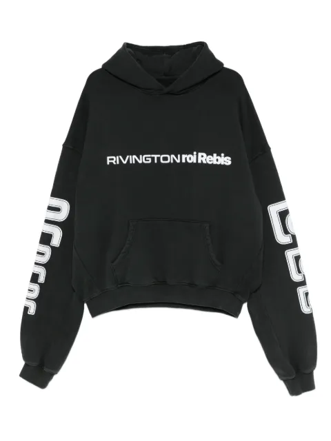 RIVINGTON ROI REBIS logo graphic hoodie