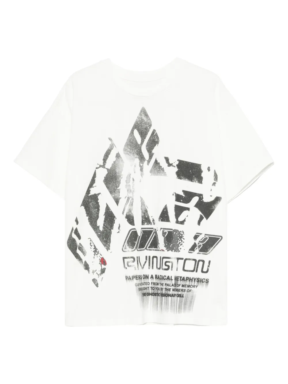 RIVINGTON ROI REBIS playera con motivo gráfico | blanco | Image 1