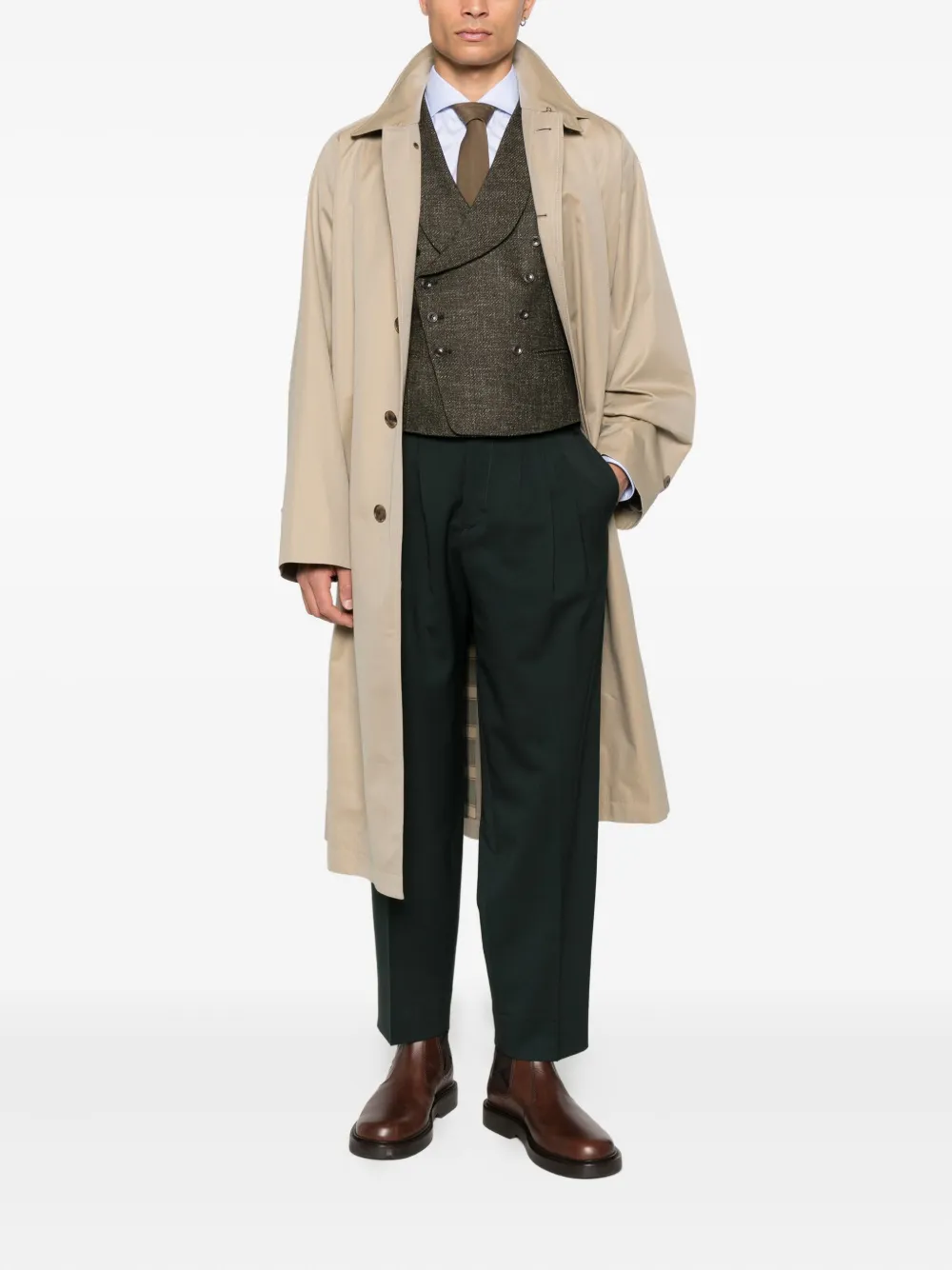 Tagliatore Ben gilet Groen