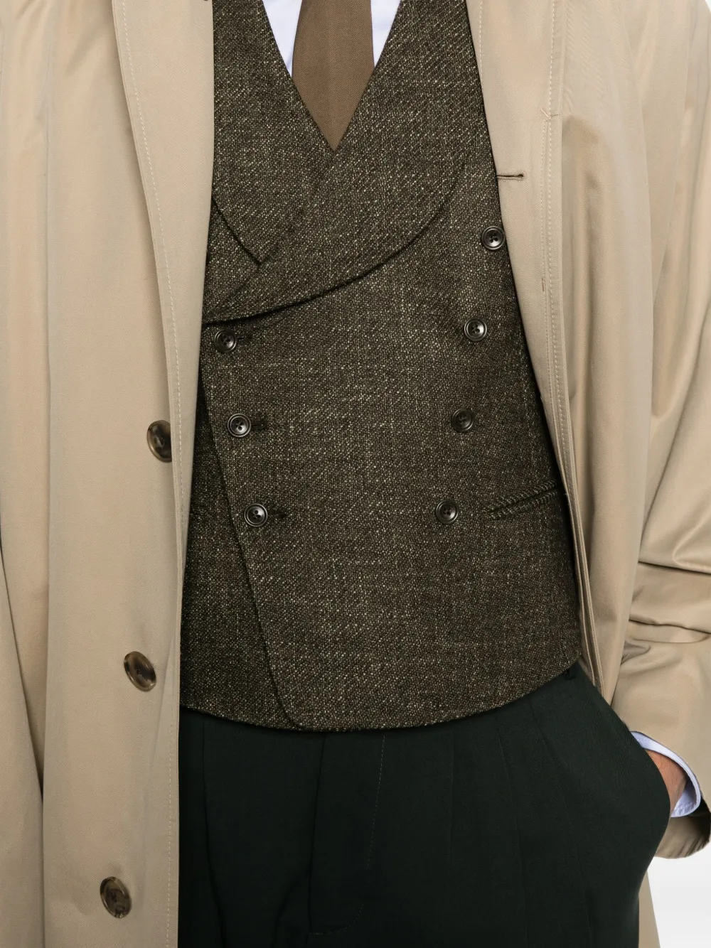 Tagliatore Ben gilet Groen