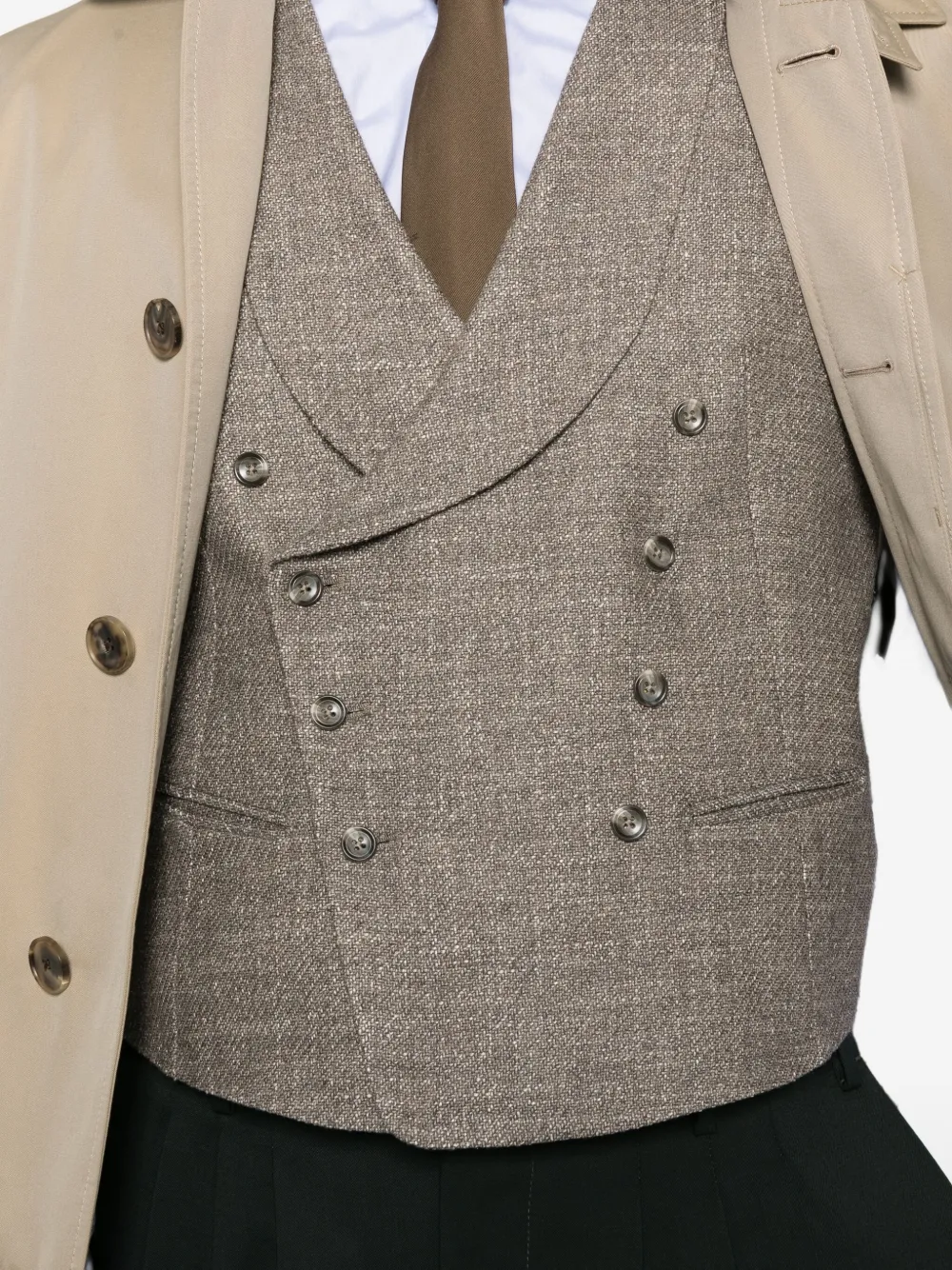 Tagliatore Ben gilet Beige
