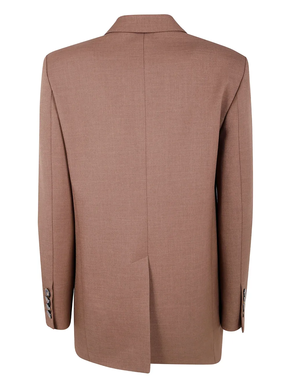Drhope Double-breasted Blazer In Brown
