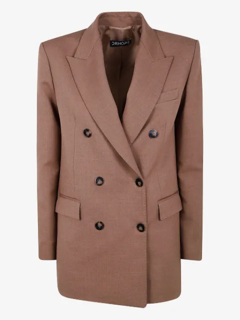 DRHOPE blazer con doble botonadura