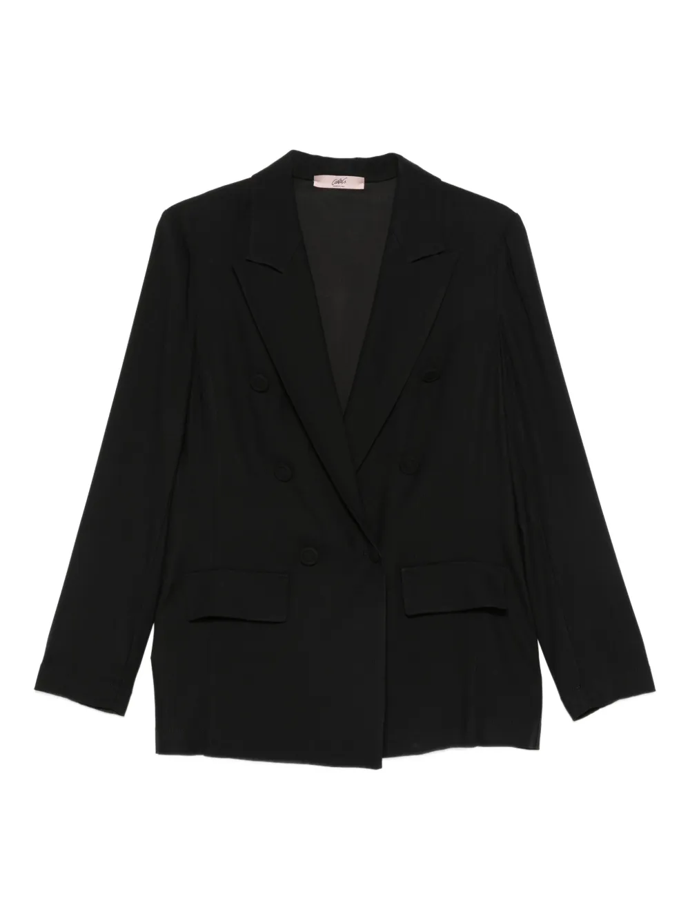 CARLA G. blazer con doble botonadura | negro | Image 1