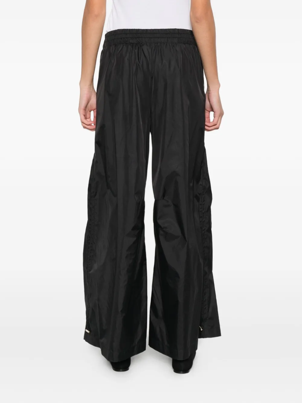 Carla G. Stripe-detail Pants In Black