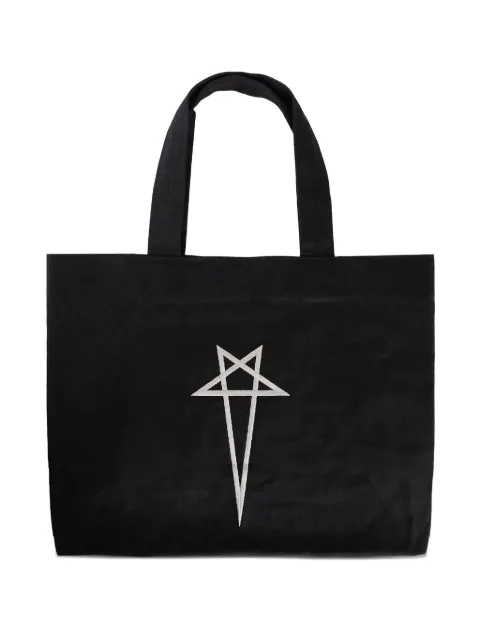 Rick Owens star-embroidered tote bag