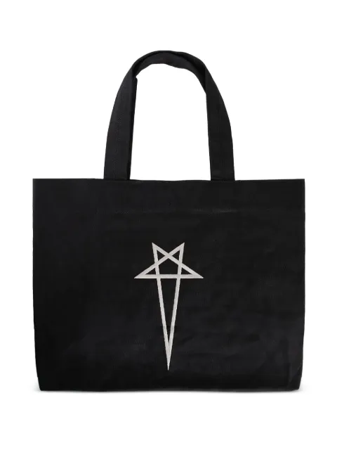 Rick Owens star-embroidered tote bag