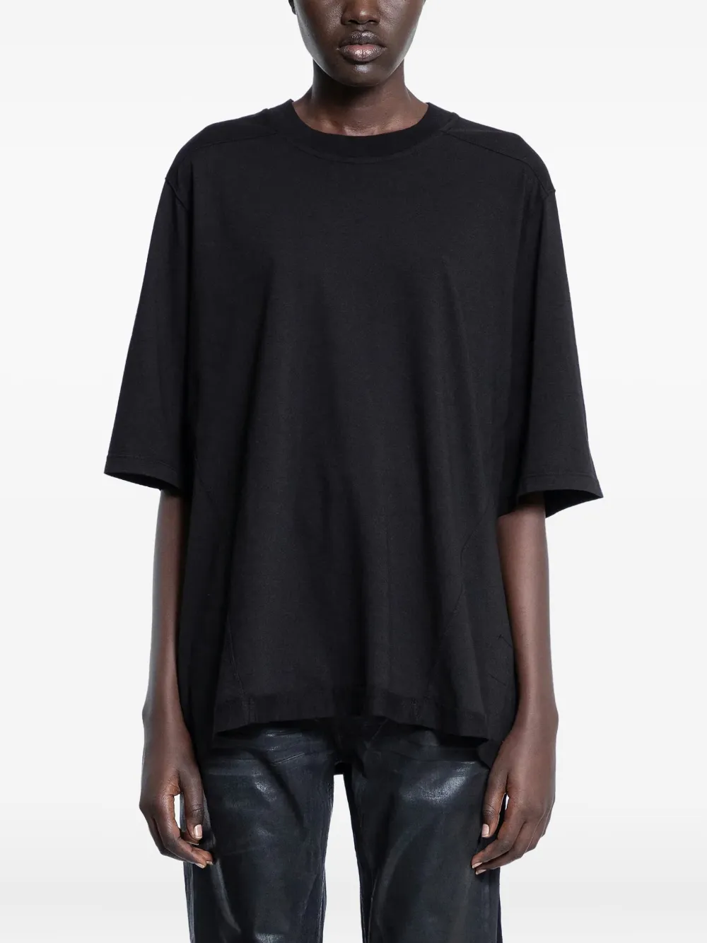 Rick Owens Drkshdw Hollywood Walrus T-shirt In Black