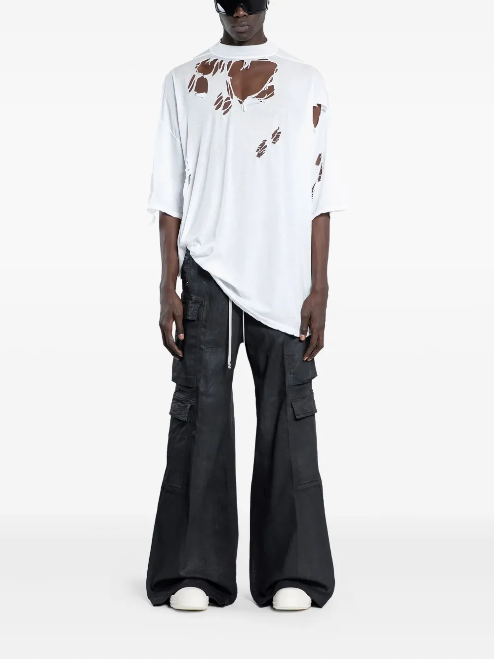 Rick Owens DRKSHDW Hollywood Tommy T-shirt - Wit