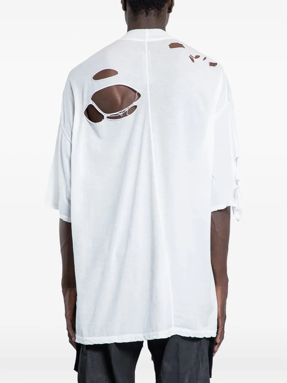 Rick Owens DRKSHDW Hollywood Tommy T-shirt Wit