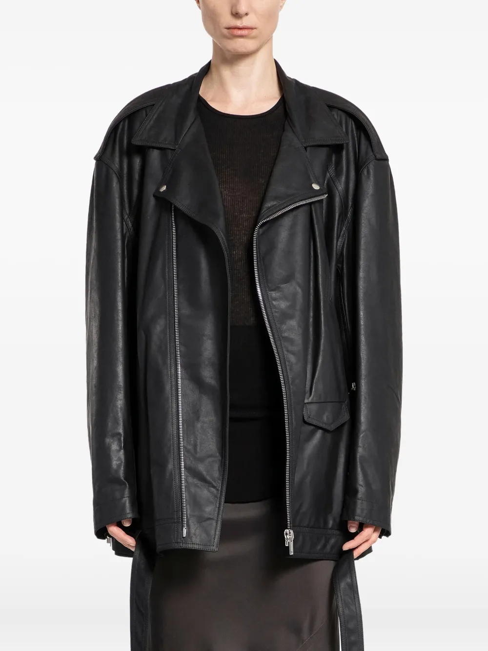 Rick Owens jumbo luke stooges jacket | Black | Image 1