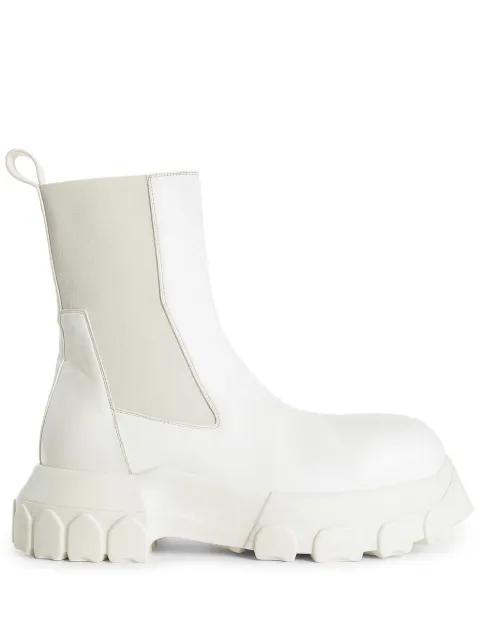 Rick Owens bottines à semelle transparente
