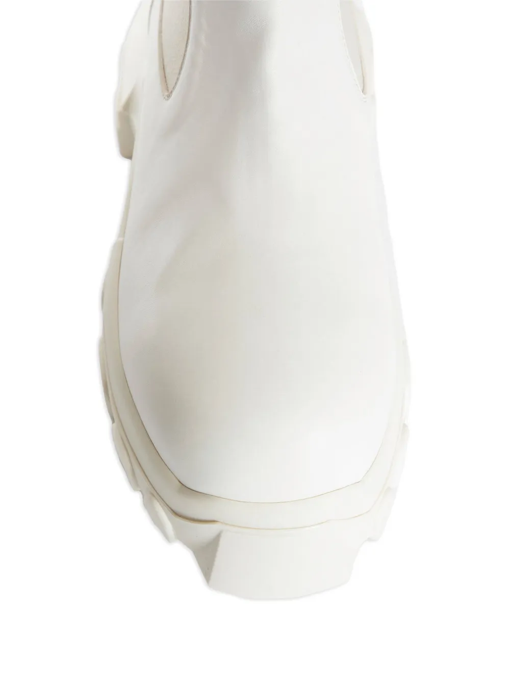 Rick Owens Tractor Sole Beatle laarzen Wit