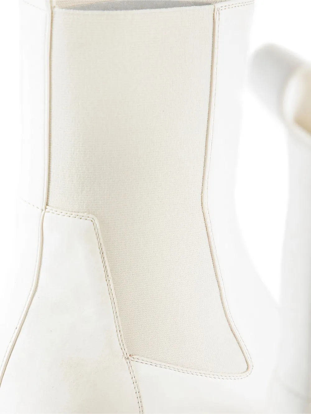 Rick Owens Tractor Sole Beatle laarzen Wit