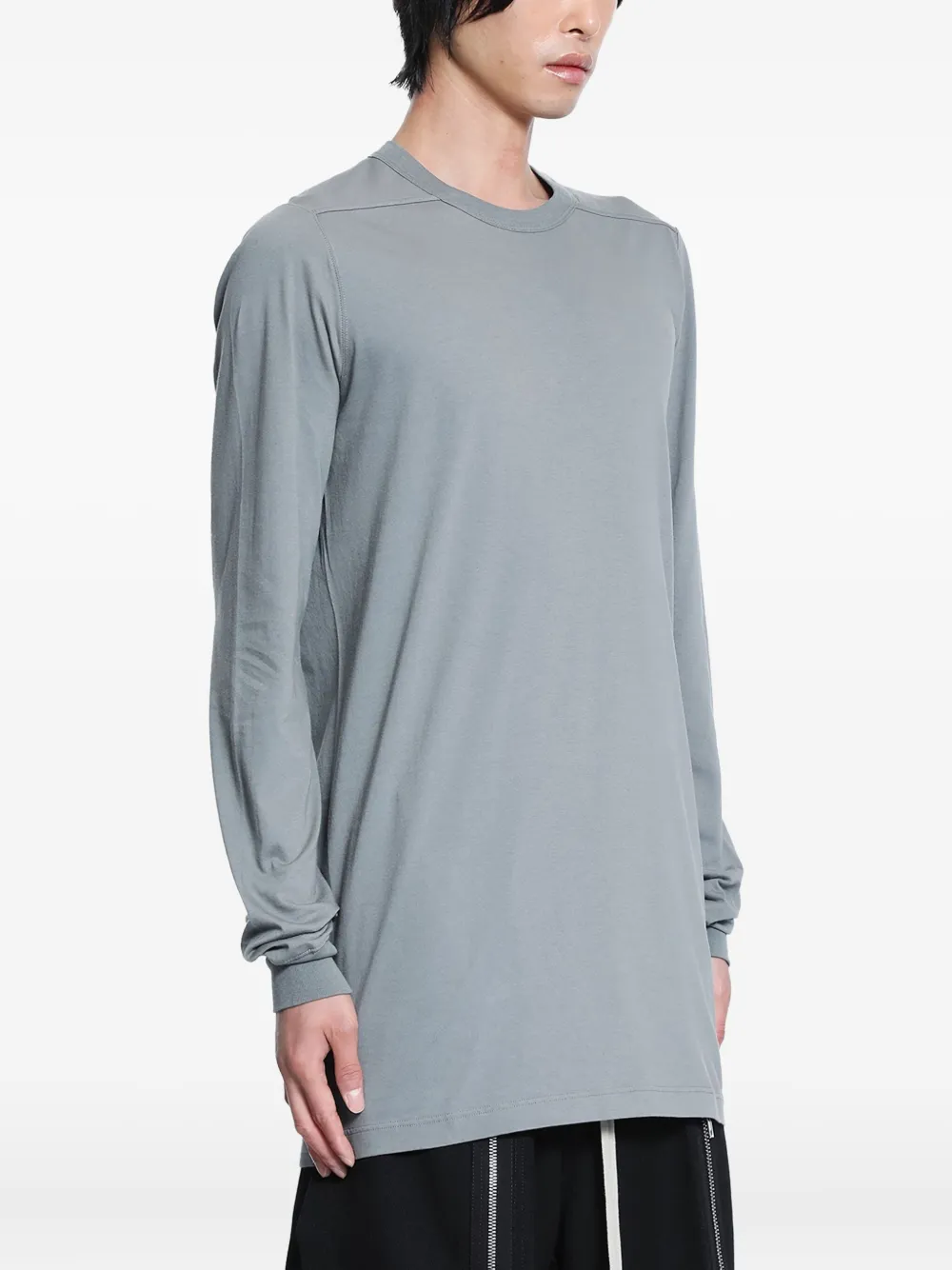 Rick Owens Concordians Level T-shirt met lange mouwen Blauw