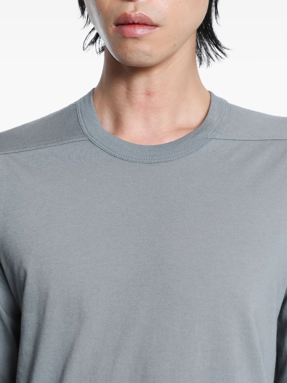 Rick Owens Concordians Level T-shirt met lange mouwen Blauw