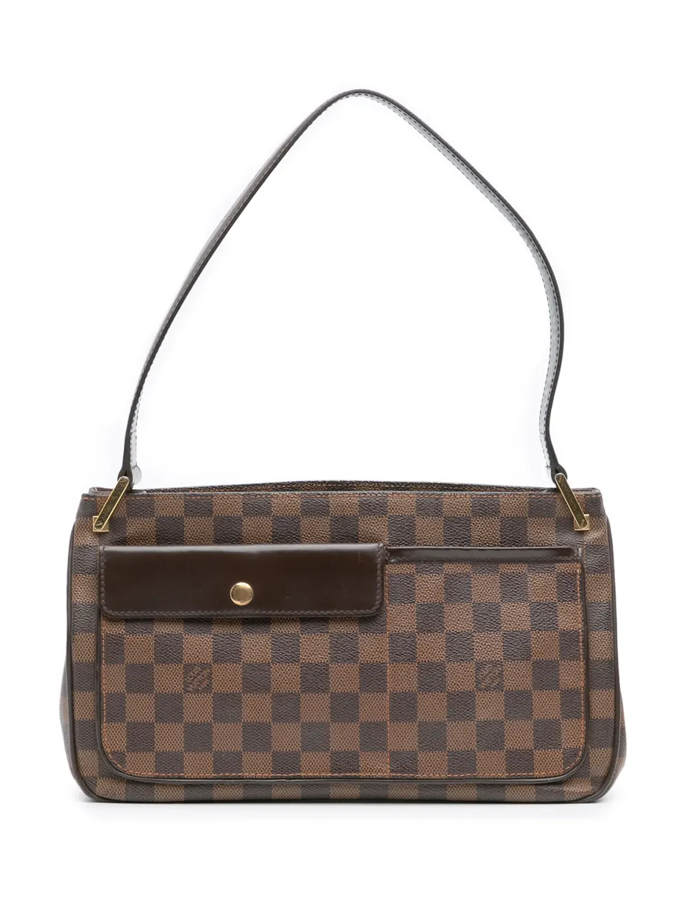 Louis Vuitton Pre-Owned 1996-2020s ダミエ エベヌ オーバン ショルダーバッグ - ブラウン Louis Vuitton Pre-Owned 1996-2020s ダミエ エベヌ オーバン ショルダーバッグ - ブラウン