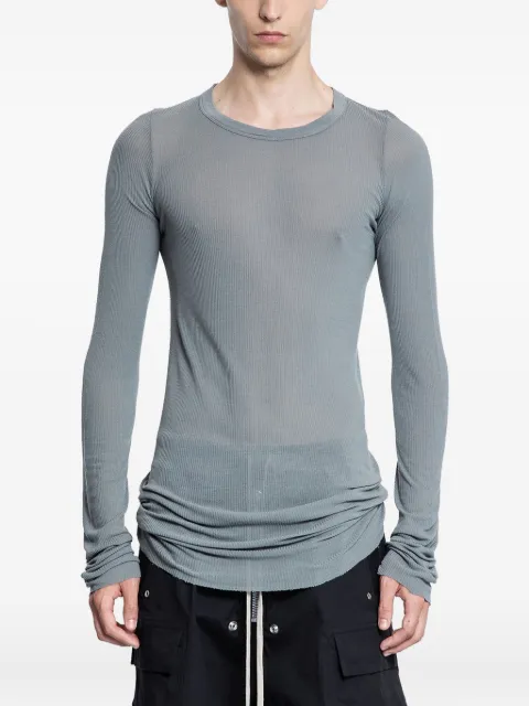 Rick Owens ribbed forever long-sleeve top 
