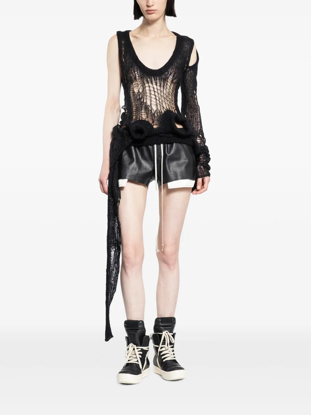 Rick Owens net-knit sweater | Knitted Sweaters | Image 2