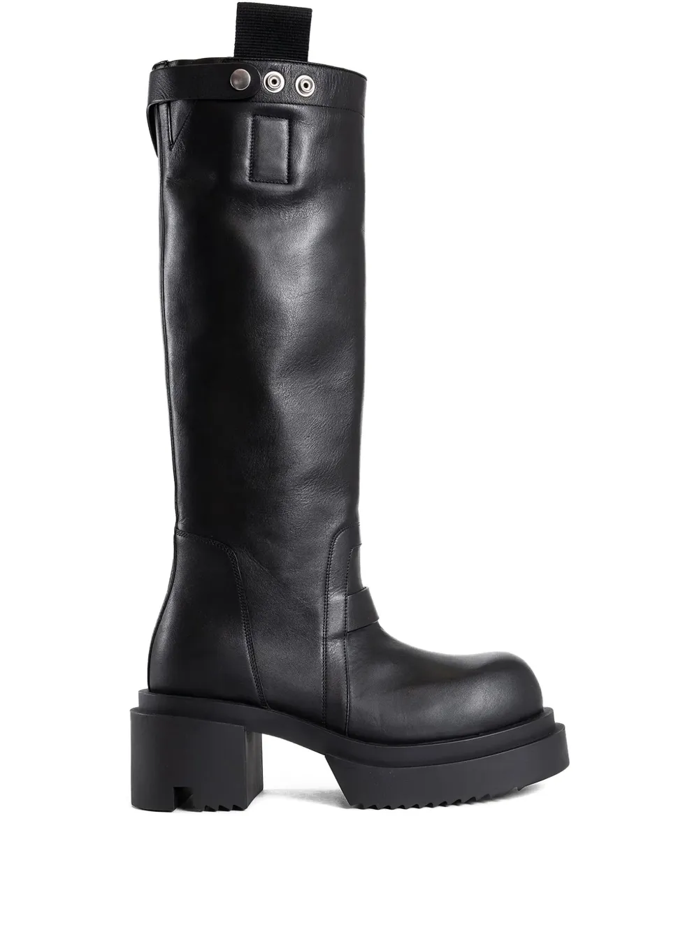 Rick Owens Rick Owens Bogun pull-on platform boots | Black | Image 1
